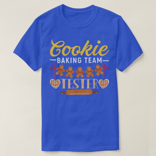 Cookie Baking Team Tester 1142 T-shirt (Design voorkant)