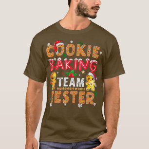 Cookie Baking Team Tester Gingerbread Christmas Te T-shirt