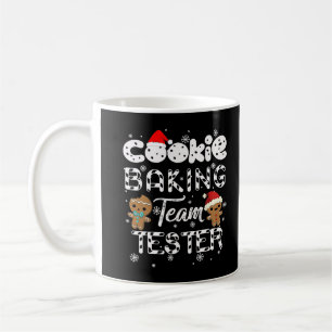 Cookie Baking Team Tester Gingerbrood Kerstco Koffiemok