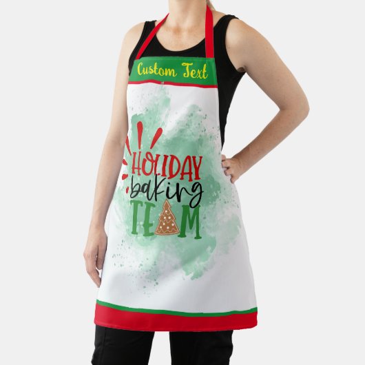 Cookie Baking Team voor kerstbaken Schorten (Insitu)