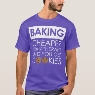 Cookie Baking TShirt voor een Baker, Dessert Chef,
