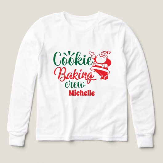 Cookie bakken crew Kerst kinder unisex (Voorkant)