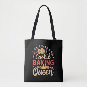 Cookie Bakken Koningin Bakkerij Kerstmis Tote Bag