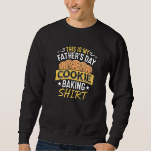 Cookie bakken op Vaderdag Bakken van gebak Koekje Trui