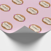COOKIE BAKKERIJ SALE PERSONALISEREN Baking Label Cadeaupapier (Hoek)