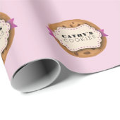 COOKIE BAKKERIJ SALE PERSONALISEREN Baking Label Cadeaupapier (Rol Hoek)