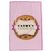 COOKIE BAKKERIJ SALE PERSONALISEREN Bakken Gift Pa Medium Cadeauzakje (Voorkant)