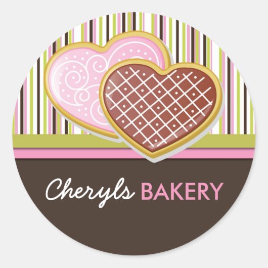 Cookie Bakkerij Verpakking Stickers (Voorkant)