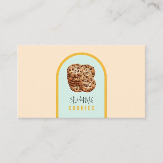Cookie Bakkerij Visitekaartje (Voorkant)