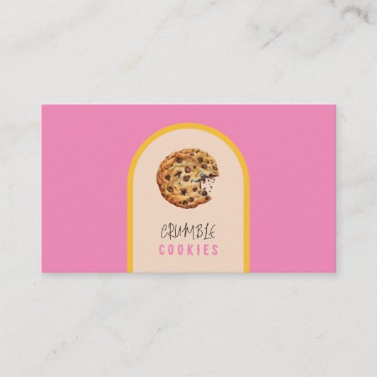 Cookie Bakkerij Visitekaartje (Voorkant)