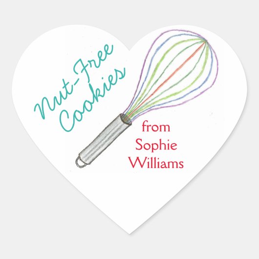 Cookie baklabels / bakken stickers (Voorkant)