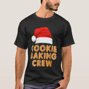 Cookie Bakploeg Familie Bakteam Kerstmis Pyjama T-shirt