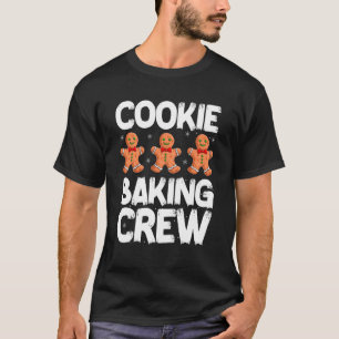 Cookie Bakploeg Kerst Familie Kerst Gingerbread Ba T-shirt