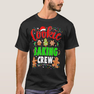 Cookie Bakploeg Kerst Kerstbrood Santa Familie T-shirt