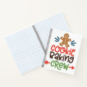 Cookie bakploeg kerst notitieboek (Binnen)