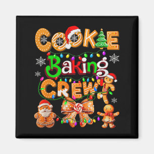 Cookie Bakploeg Koken Coquette Strik Kerst Ginger Magneet