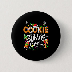 Cookie Bakploeg Koken Liefhebber Sinterklaas Kerst Ronde Button 5,7 Cm