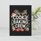 Cookie Bakploeg Rendiergewei Peperkoek Kaart (Staand voorkant)