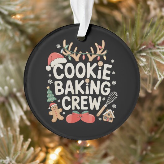 Cookie Bakploeg Rendiergewei Peperkoek Ornament (Boom)