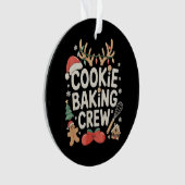 Cookie Bakploeg Rendiergewei Peperkoek Ornament (voorkant)