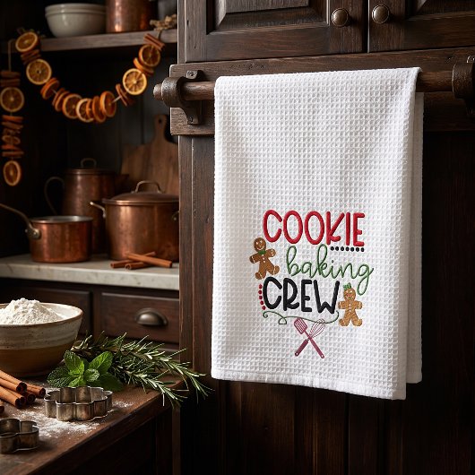 Cookie bakploeg theedoek