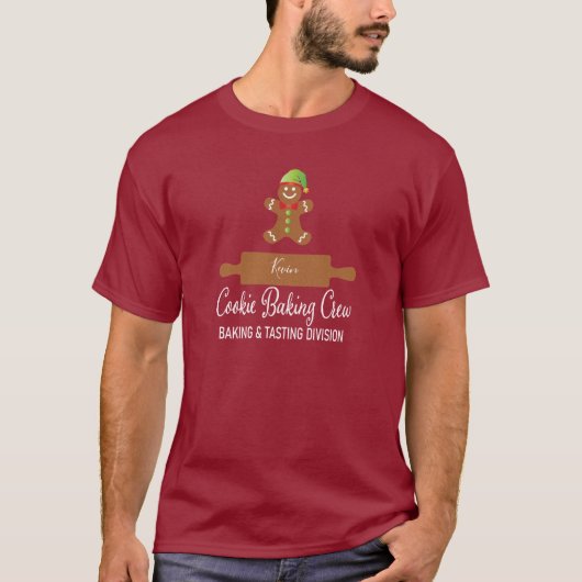 Cookie Bakploeg Vakantie T-shirt (Voorkant)