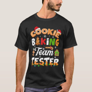 Cookie Bakteam Tester Peperkoek Grappig T-shirt
