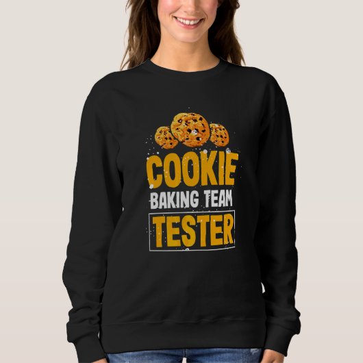 Cookie Bakteam Tester Voor Kerstmis Trui (Voorkant)