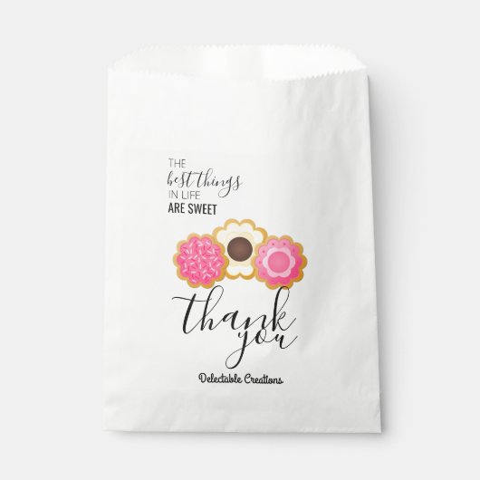 Cookie-bakverpakking Bedankzakje (Voorkant)