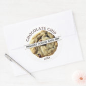 Cookie Bakwedstrijd Vakantie Ronde Sticker (Envelop)