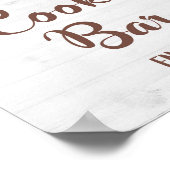 COOKIE BAR Sunflower Shower of partijsymbool Poster (Hoek)