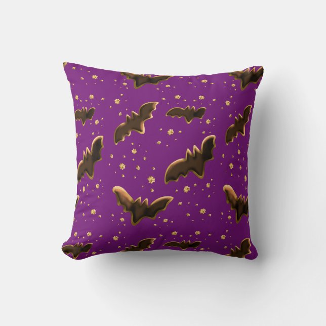 Cookie Bats en Kruimels Kussen (Voorkant)