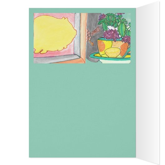 Cookie bedankkaart (Binnen (Links))