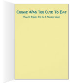 Cookie bedankkaart (Binnen (Rechts))