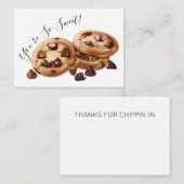 Cookie Bedankt Notitiekaartje (Voorkant / Achterkant)