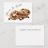 Cookie Bedankt Notitiekaartje (Voorkant / Achterkant)