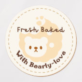 Cookie Beer Handgemaakte Voedseletiketten Logo Labels (Design 2)