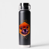 "Cookie Beer" Pooch Vacuüm Geïsoleerde Fles (Achterkant)