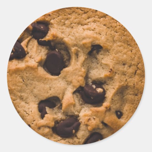 Cookie | Betaalde goederen Ronde Sticker (Voorkant)