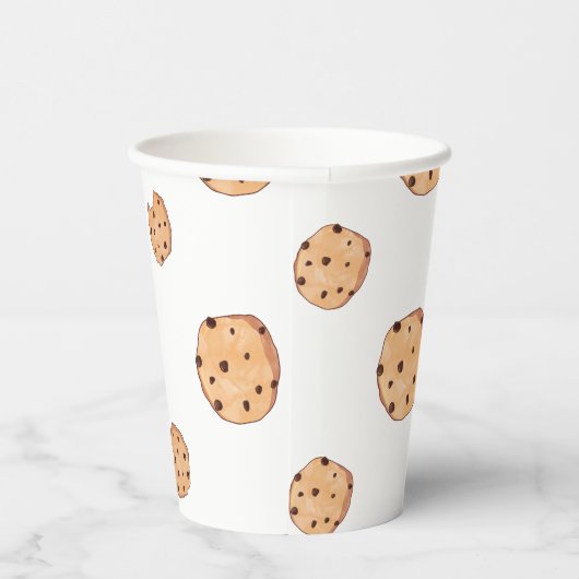 Cookie Birthday Party Papieren Bekers (Rechts)