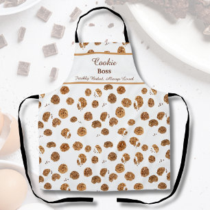 Cookie Boss Watercolor Chocolate Chip Koekjes  Schort