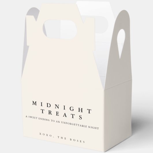 Cookie Box - Midnight Treats Bedankdoosjes (Open)