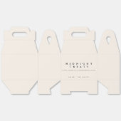 Cookie Box - Midnight Treats Bedankdoosjes (Ongevouwen)