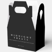 Cookie Box - Midnight Treats, Zwart Bedankdoosjes (Open)