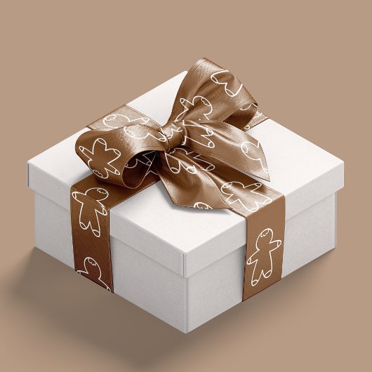 Cookie Brown 965324 Gingerbread Heren Satijnen Lint