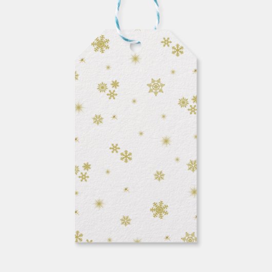Cookie-cadeautags | Kerstfeestcadeau Cadeaulabel (Achterkant)