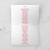 Cookie Carol Card Feestdagen Kaart (Binnen)