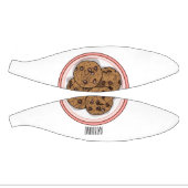 Cookie cartoon afbeelding chocolade chip basketbal (Panelen)