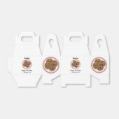 Cookie cartoon afbeelding chocolade chip bedankdoosjes (Uitgevouwen)