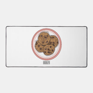 Cookie cartoon afbeelding chocolade chip bureaumat